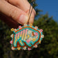 Turquoise Summer Buffalo Earrings
