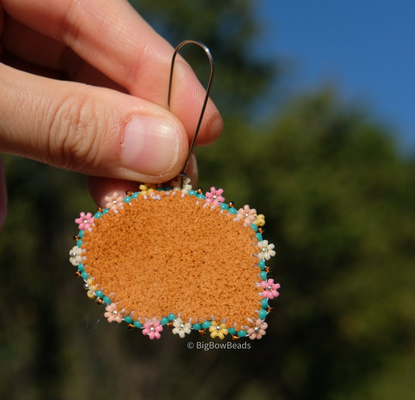 Turquoise Summer Buffalo Earrings