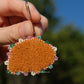 Pink Summer Buffalo Earrings