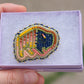 Picasso Blue and Green Buffalo Pin