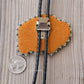 Picasso Turquoise and Black Buffalo Bolo