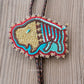 Picasso Yellow and Red Buffalo Bolo