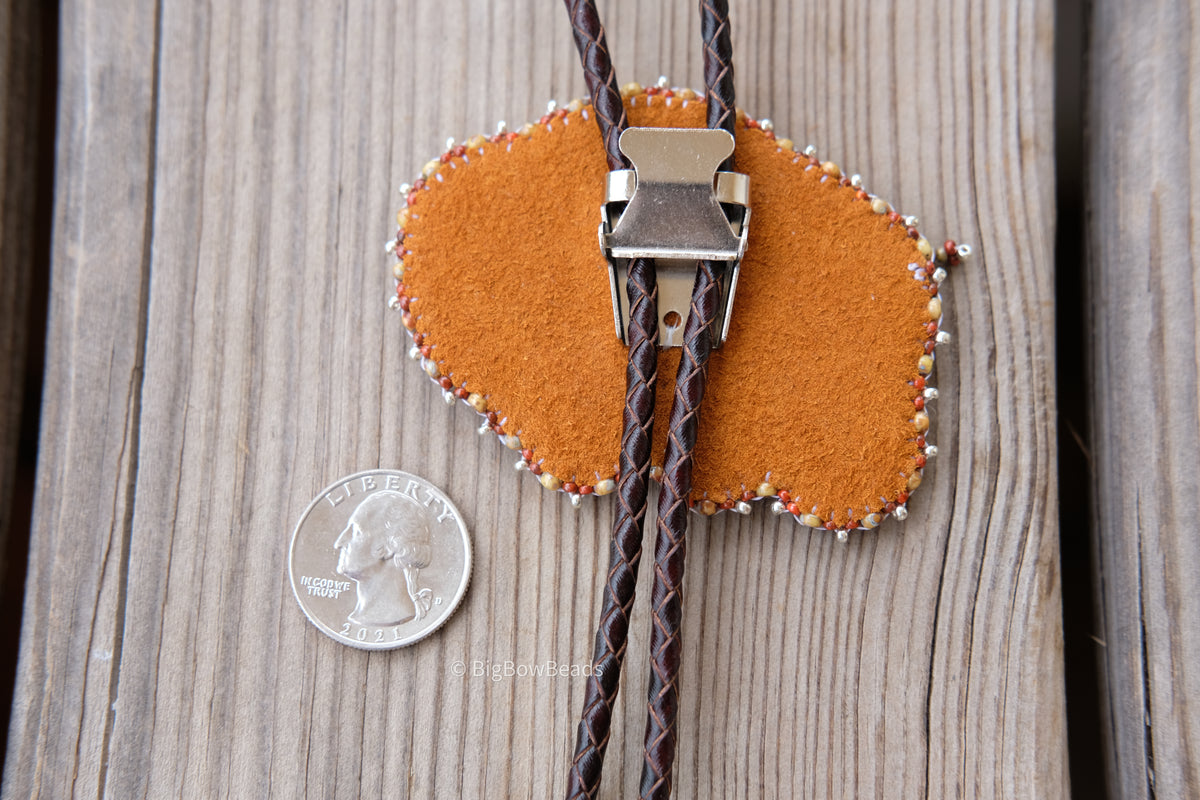 Picasso Orange and Green Buffalo Bolo