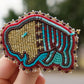 Picasso Yellow and Red Buffalo Bolo