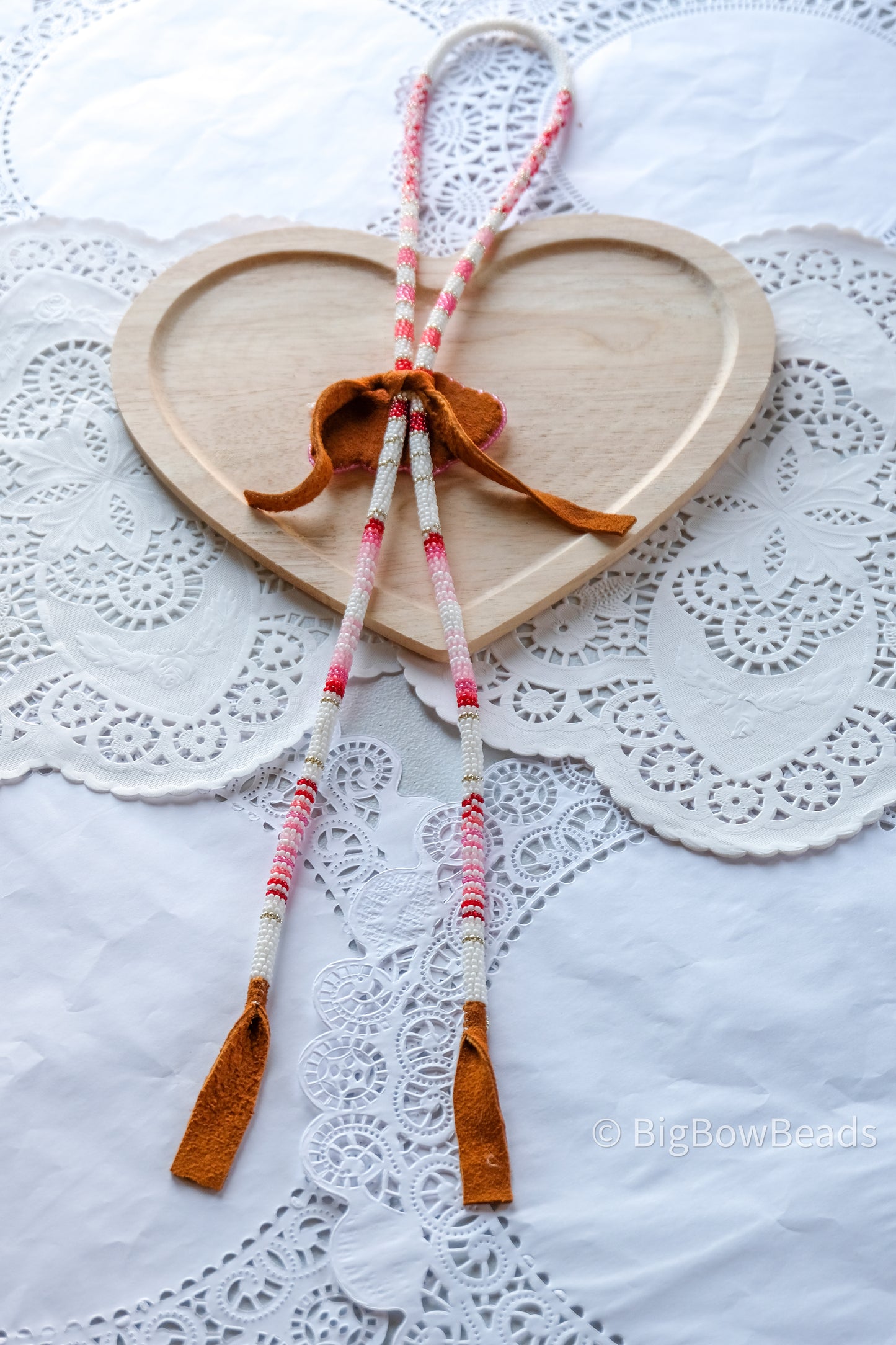 White Buffalo Bolo Tie