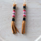 Black Buffalo Tail Earrings