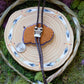 Neon Blue Buffalo Bolo Tie
