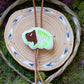 Neon Green Buffalo Bolo Tie