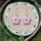 Rose Gold Flower Earrings