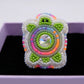 Neon Turtle Ring