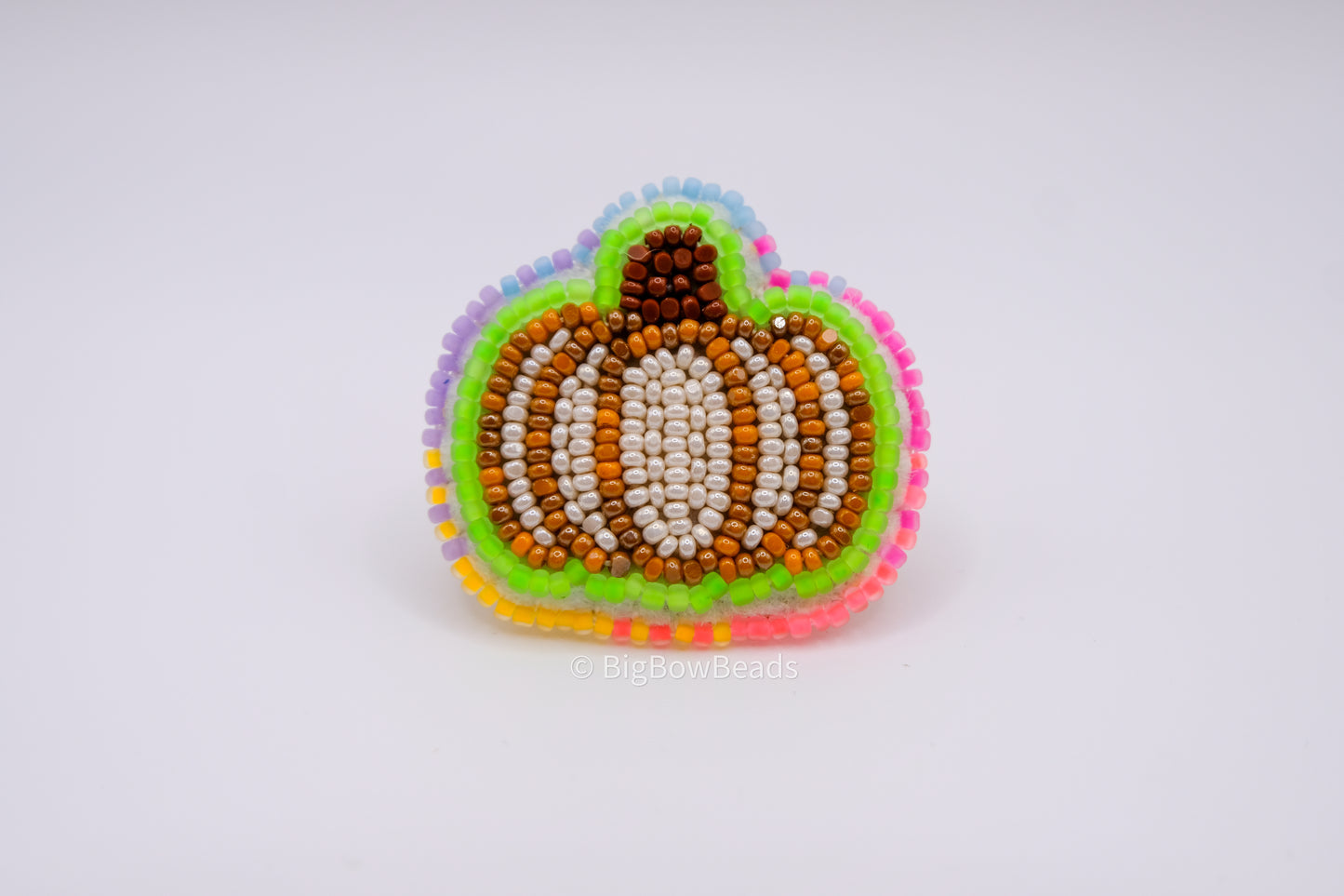 Neon Pumpkin Ring