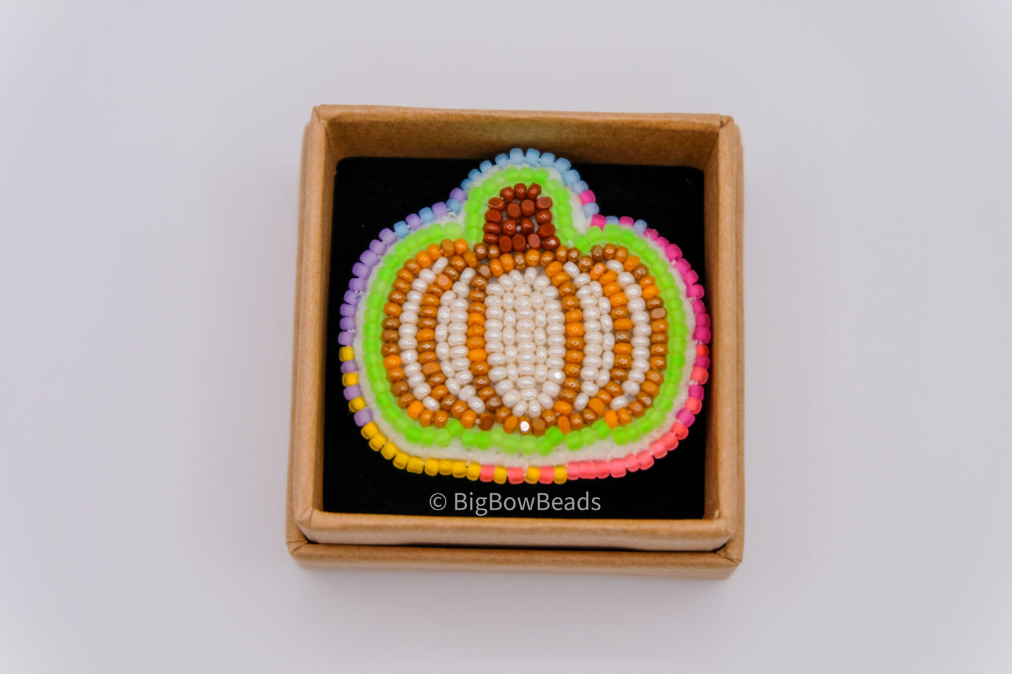 Neon Pumpkin Ring