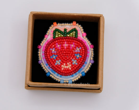 Neon Strawberry Ring