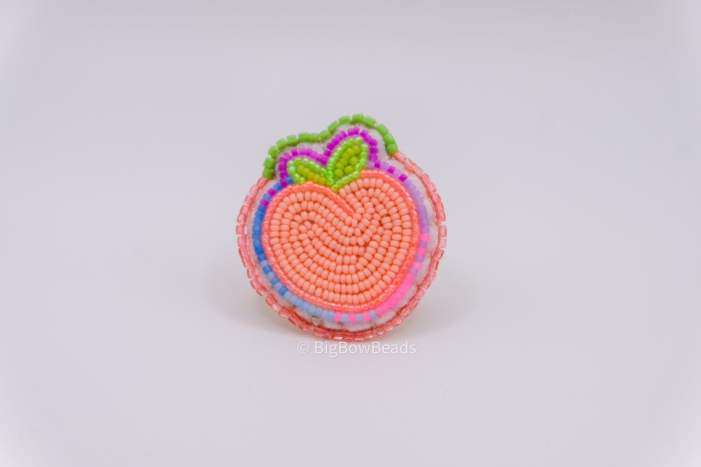Neon Peach Ring