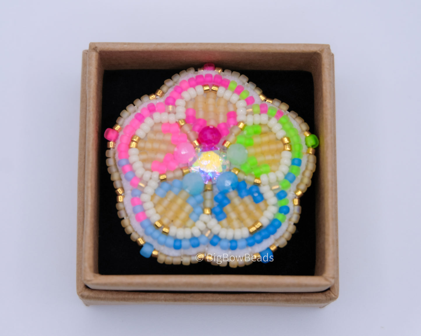 Neon Flower Ring