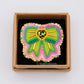 Neon Green Bow Ring