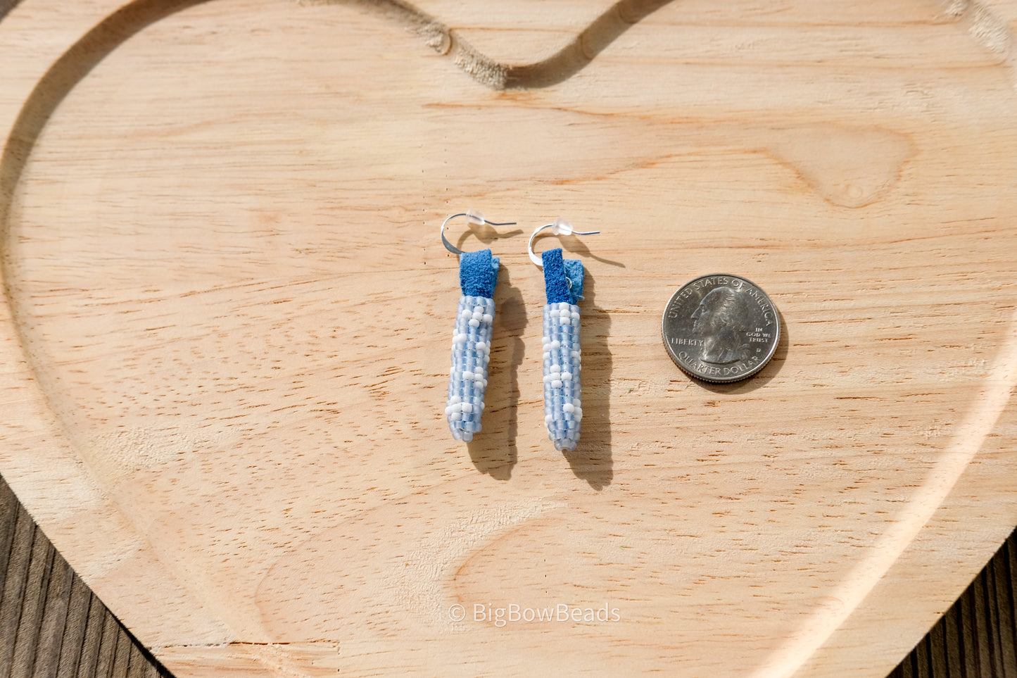 Snowflake Corn Earrings