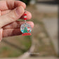 Santa Snow Globe Earrings