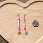 Light Pink Stick Earrings