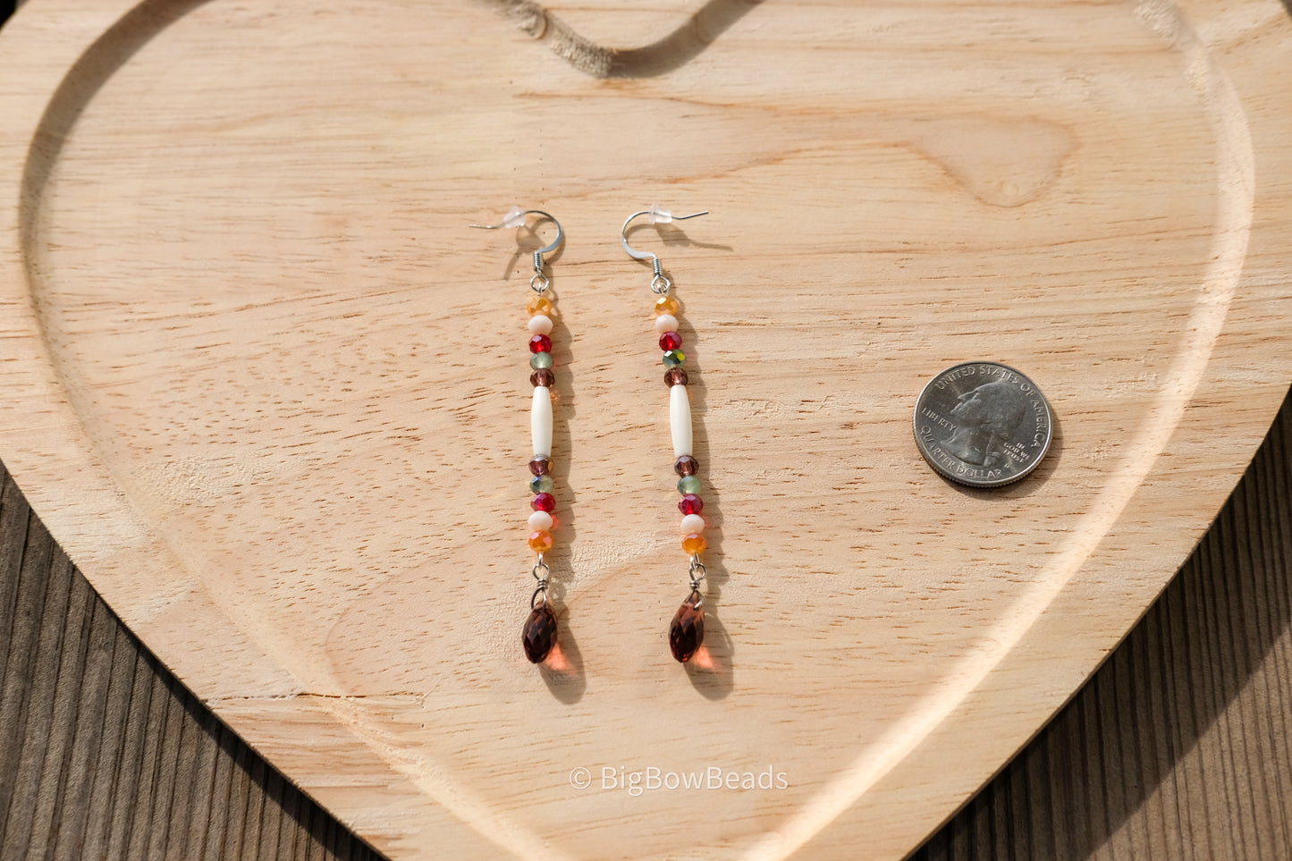 Vintage Christmas Stick Earrings