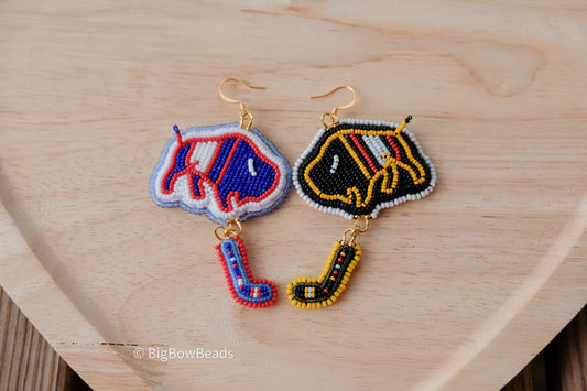 Heated Buffy Earrings