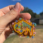Yellow Summer Buffalo Earrings