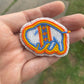 Thunder Buffalo White Jersey Pin