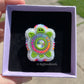 Neon Turtle Ring