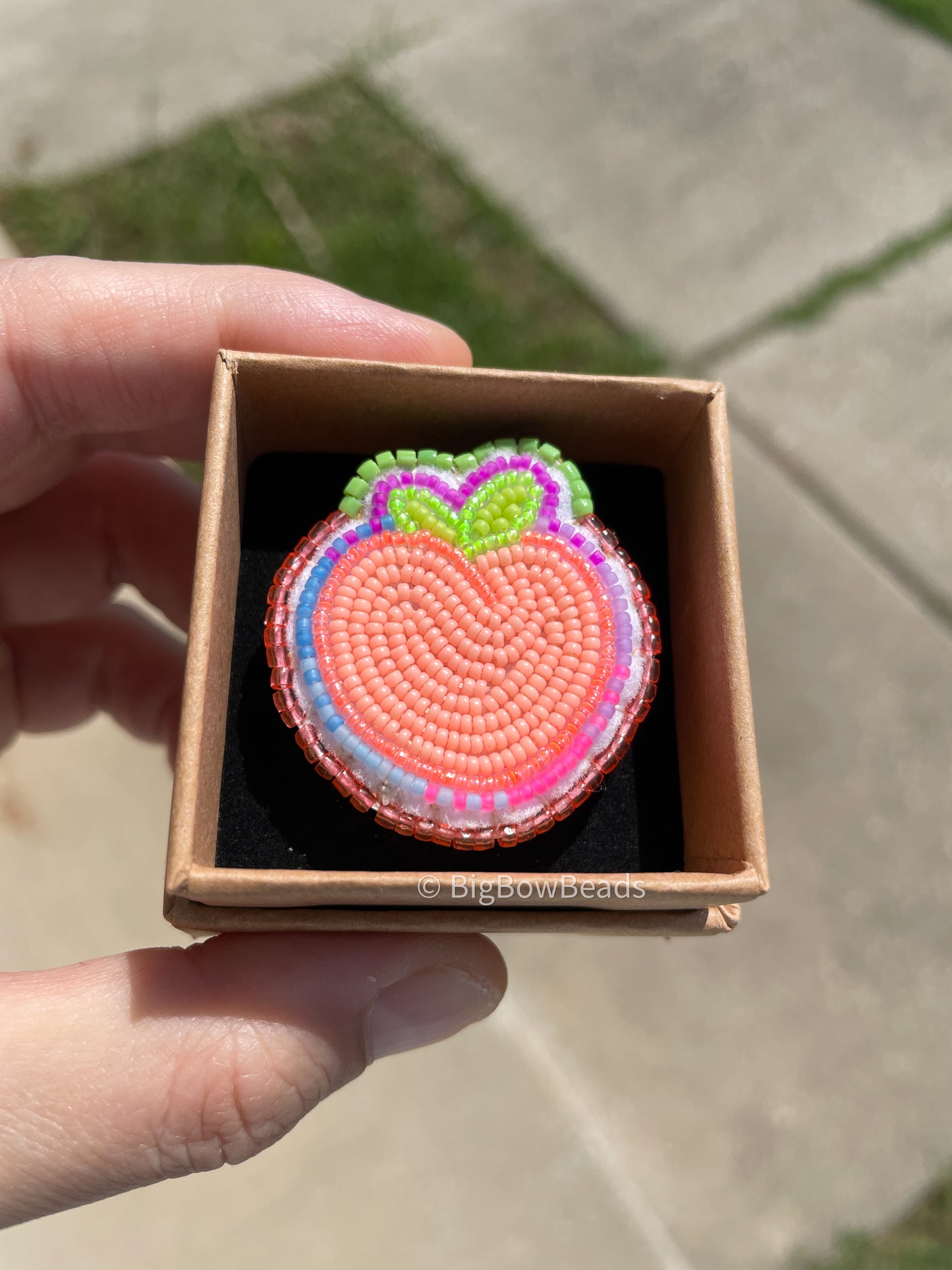 Neon Peach Ring