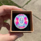 Neon Icy Blue Ring