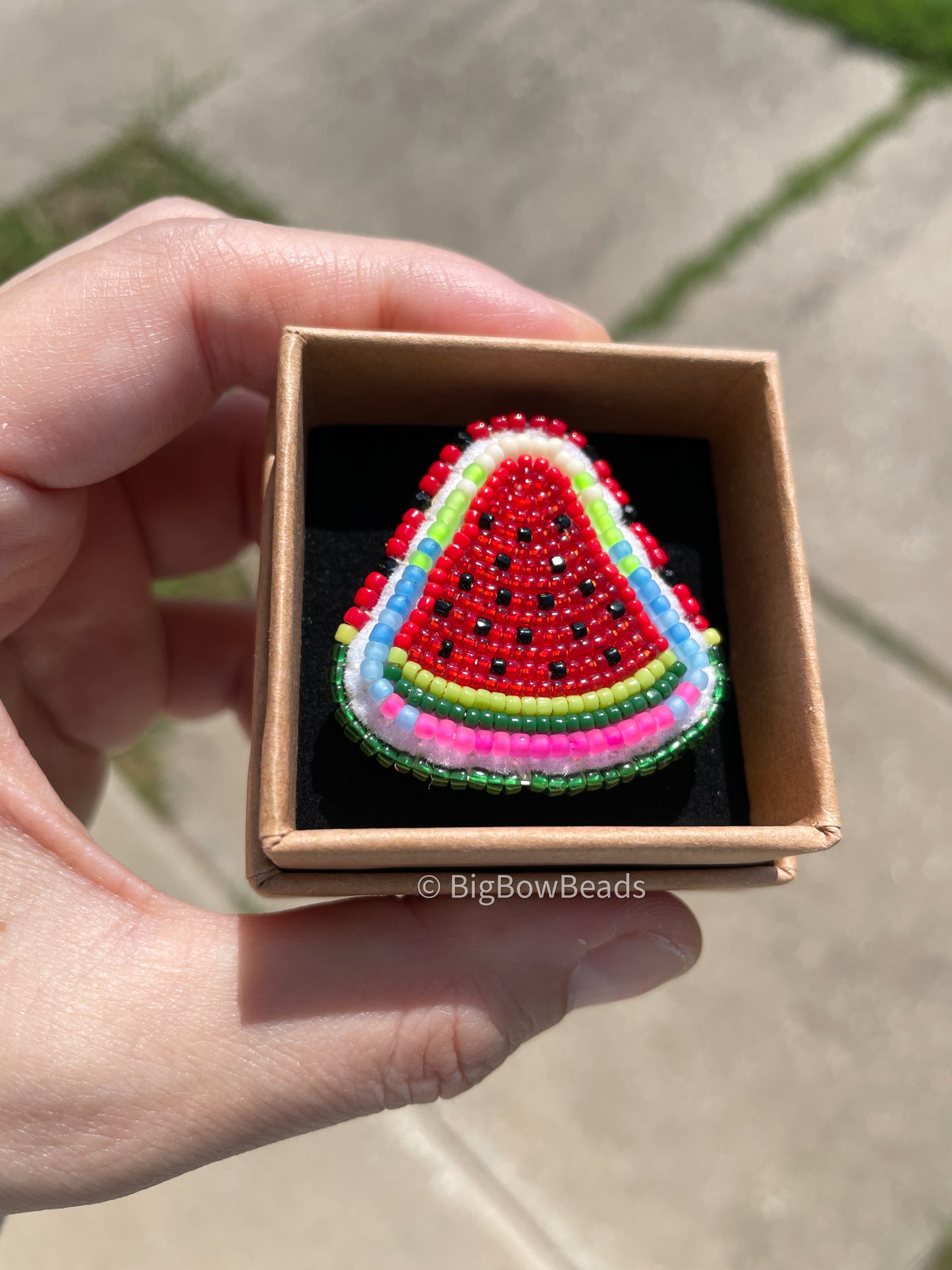 Neon Watermelon Ring