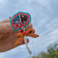 Fall Harvest Mini Buffalo and Bow Earrings